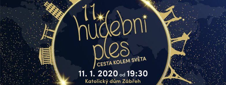 Hudební ples 2020 ve stylu Cesty kolem světa